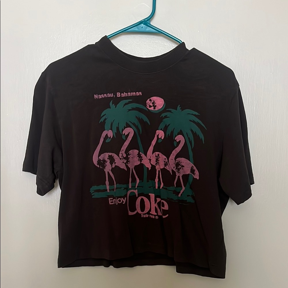 Body Black Coca-Cola Flamingo Graphic T-Shirt